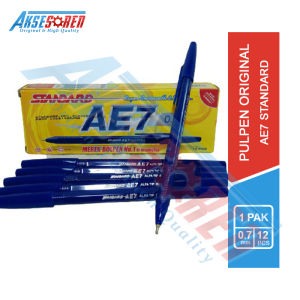 Pulpen Standard [AE7 0.5/12 pcs] / Ballpoint Pena Pen Tinta [1 pack]