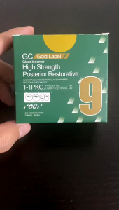 Dental GC Fuji 9 Big Gold Label HS Posterior EXTRA (15g powder 8g liquid) EXPIRY new date