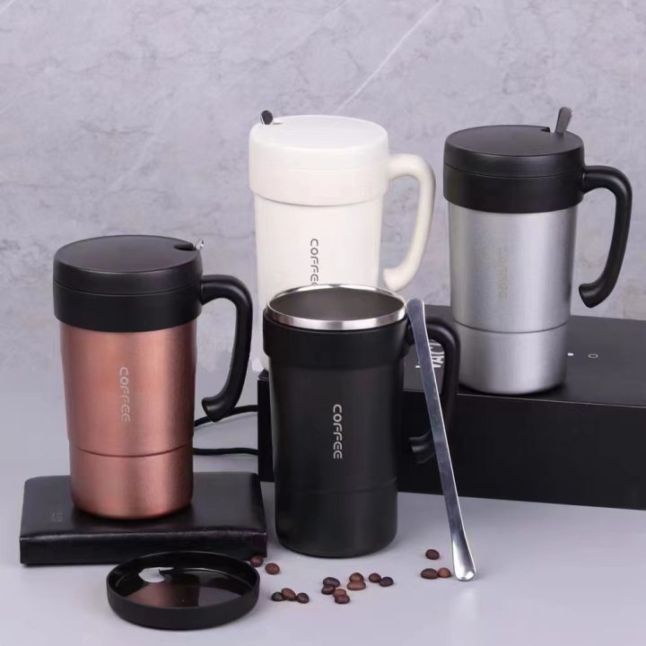 Heeburg Insulated Coffee Ug With Handle – Double Wall Stainless Steel - View #10