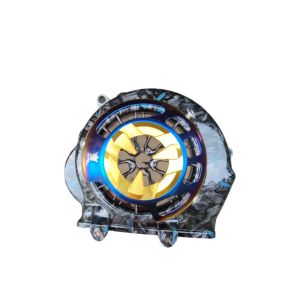 Forged biru Topscreet Tutup Kipas Beat ESP scoopy vario 110 starter halus ngcarbonpart