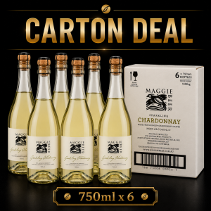 Carton Deal - Maggie Beer Non Alcoholic Sparkling Chardonnay 750ml x 6 Bottles