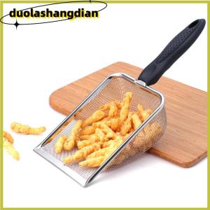 [Duola] อุปกรณ์ทำความสะอาดสัตว์เลี้ยงพลั่วอุจจาระทำจากสแตนเลสพลั่วตักอุจจาระแมวพลั่วตักทรายสัตว์เลื้อยคลานพลั่วตาข่ายหน้าจออุจจาระ