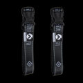CAMPINGMOON T-110 Flat Equipment Binding Belt Black Thick Nylon POM Buckle 145cm Outdoor Camping Luggage Tool Bandage Rope Strap Webbing. 