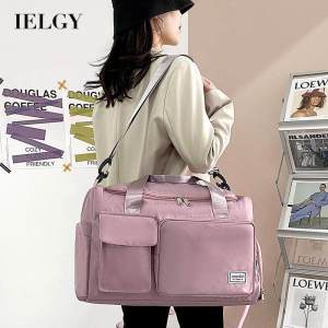 IELGY womens large capacity fitness waterproof multifunctional messenger bag