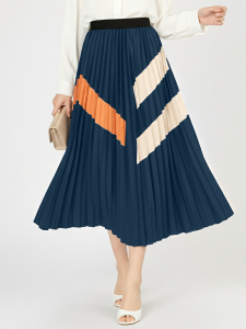 (COD) OH Fashion Bella Pleated Skirt / Rok Plisket Wanita #XR0237-590