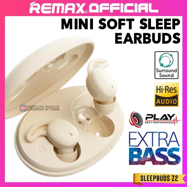 REMAX OFFICIAL Mini True Wireless Earbuds Soft For Sleeping Bluetooth