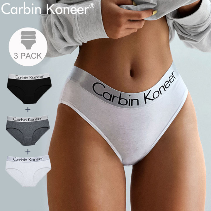 Calvin Klein Women's Carousel Logo Bikini Panty Cotton Panties