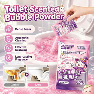 Toilet Cleaning Powder Public Spaces Household Toilet Cleaner/Long-Lasting Fresh Scent Efficient Urine Stain Removal/Office Family Use