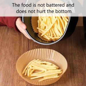 Set 100 Giấy Lót Nồi Không Dính Chống Dính Không Thấm Nước 8"