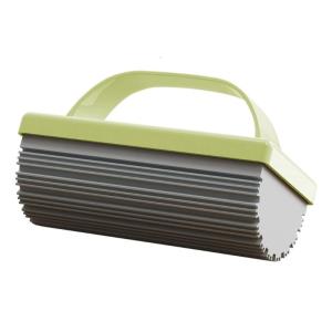 พร้อมที่จับถูพื้นฟองน้ำพร้อมมือจับขนาดเล็กอเนกประสงค์สำหรับกำจัดคราบบนโต๊ะและช่วยเพิ่มการดูดซึมน้ำในพื้นที่ขนาดเล็ก