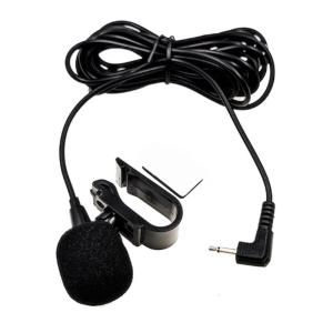 Car Microphone 2.5mm/3.5mm Car Radio Mic Replacement for Stereo Vehicle Head Unit DVD External Microphone