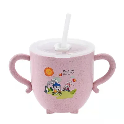 Little Whale Spray Cup That Can Spray Water With Straw Cup Bpa Free Food Grade Tritan Material Outdoor Portable Children Water Cups
