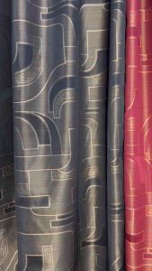 HLD Jacquard Curtain For Living Room / Bedroom / Clinic / Fitting Room