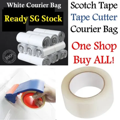 White Poly Mailer Courier Bag Polymailer Polymer. Ship from Singapore