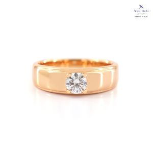 Xuping Cincin Kawin Emas Motif Mata 1 Polos 0125010200