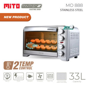 Mito Oven Listrik Fantasy 2 MO-888 / MO888 / MO 888 Kapasitas 33 Liter New Original