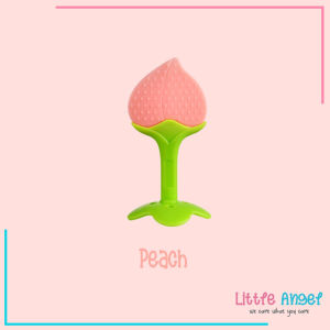 Baby Teether Bentuk Buah Mainan Gigitan Bayi BPA FREE Gigitan Bayi Bentuk Buah Fruit Teether Lembut