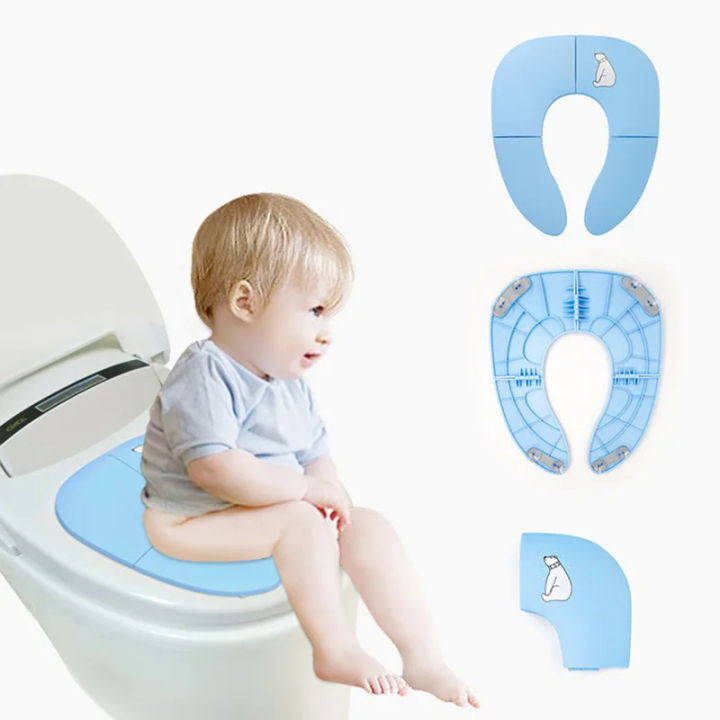 1-6 Years Old Children's Pot Cute Baby Toilet Seat Easy to Clean