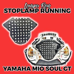 LAMPU STOPLAMP RUNNING Yamaha MIO SOUL LAMPU REM BELAKANG RUNNING 8 MODE KEDIP