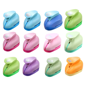 Creative Craft Paper Punch Flowers Motive Puncher Round Punch Butterfly Embossing Punches for Craft Projects