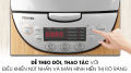 Nồi cơm điện tử Toshiba 1.8 lít RC-18DR2PV(K), 100% Chính Hãng - Lòng nồi dầy 4 mm + Bảo hành chính Hãng 12 tháng. 
