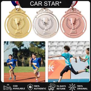 COD [จัดส่งฟรี] 3PCS เหรียญทองเหรียญทองเหรียญเหรียญผู้ชนะรางวัล 2 นิ้วกีฬารางวัลการแข่งขันสำหรับการแข่งขันโรงเรียนกีฬา