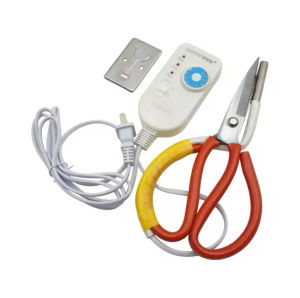 KÉO CẮT NHIỆT KÉO CẮT KHÔNG TƯA VẢI ĐIỀU CHỈNH ĐƯỢC NHIỆT ĐỘ được dùng trong ngành may mặc