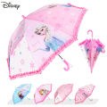 Disney Kids Umbrella for Girls with Easy Grip Handle Cartoon Cute ...