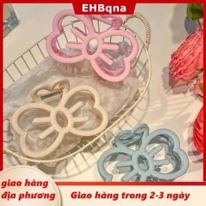 [COD] EHBqna 3PF Ship within 24 hours Hàn Quốc Dễ Thương Bowknot Tóc Clip Nhựa Claw Clip Kẹo Màu Cua Tóc Clip Cho Cô Gái Ngọt Ngào Tóc Claw Phụ Kiện Tóc Cho Phụ Nữ