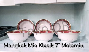 Mangkok Mie Klasik 7" Melamin. 9707 / Mei Shing / Melamine