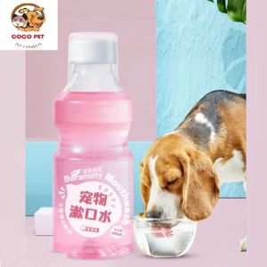 Nước Uống Thơm Miệng Cho Chó Mèo Borammy 400ml Hương Anh Đào Giúp Sạch Tránh Mảng Bám Ố Răng Bảo Vệ Răng Miệng Chó Mèo