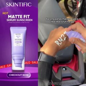 Clearance Sale[NO.1] SKINTIFIC Matte Fit Serum Sunscreen SPF50+PA++++UV Protection Oil Control Fast-Absorbing No White Cast