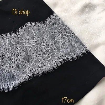 REN MI bản 15cm tính cả lông mi ( 1 dây chỉ dài 3m) vải ren