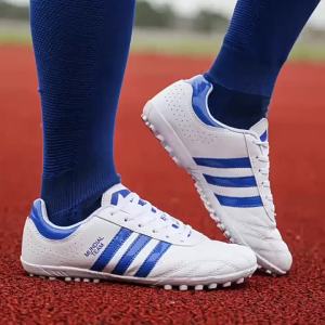 Mens and womens college football shoes rubber cleats and childrens soccer shoes primary and secondary school student competition training sports shoes