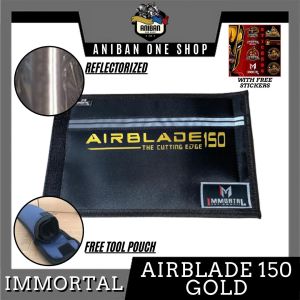 Immortal Motobag Shock Cover for HONDA Airblade 150 & Airblade 160 - with FREEBIES Immortal Motobag Glossy Sticker