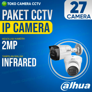 PAKET CCTV IP CAMERA DAHUA 2MP 32 CHANNEL 27 KAMERA