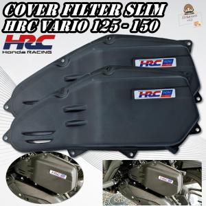COVER TUTUP FILTER SLIM VARIO 125 150 HRC TECHNO FI LED K2V K60 KZR K60R K59 CBS CONNECTED PCX CBU