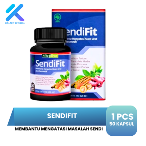 Sendifit Obat Asam Urat Rematik dan Nyeri Sendi Obat Kebas Kesemutan 50 Kapsul
