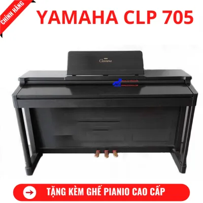 Đàn Piano Điện Yamaha CLP 705 + Tặng Kêm Ghế Piano Cao Cấp