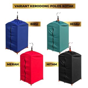 Kerodong Polos Kotak Kenari Kacer Cucak Ijo by Umi Kasum 45x45 | Hyget Premium Adem & Lembut | KMR-KMI
