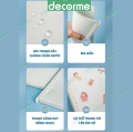 Sổ còng nhựa A4 B5 A5 DecorMe sổ caro vở kẻ caro kẻ ngang còng nhựa cứng có thể tháo còng thay giấy refill tiện dụng. 
