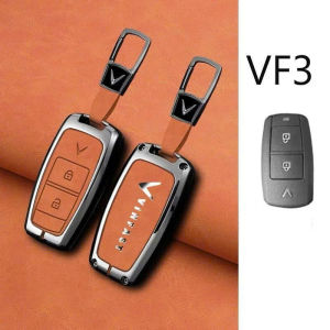 Ốp Chìa Khóa Vinfast VF3 Bọc Chìa Khóa Smartkey Vinfast VF3 Cao Cấp Vỏ Hợp Kim Bảo Vệ Toàn Diện