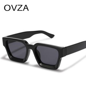 OVZA Fashion Women Sunglasses Brand Designer 2022 Classic Rectangle Eyeglasses Men UV400 S1015