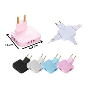 Steker Sambung Lipat L Cabang 3 Lipat  TERBARU