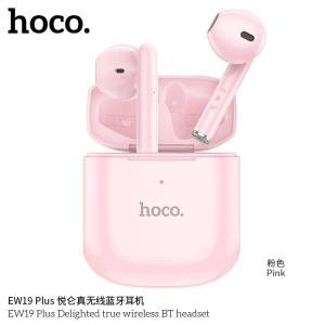 [ลดล้างสต็อค] Hoco EW19 Plus หูฟังบลูทูธไร้สาย 5.3 TWS ระบบสัมผัส พร้อมไมโครโฟนในตัว ฟังเพลง คุยโทรศัทพ์ รองรับ iOS Andriod Delighted True Wireless BT Headset