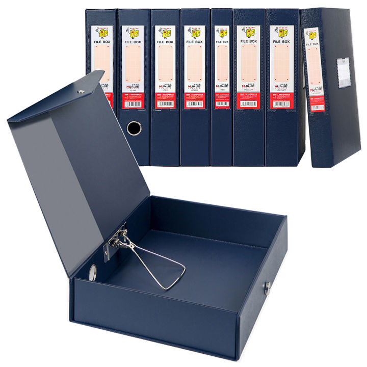 A4 File Box File Organizer Document Box Plastic Archive Box Office 