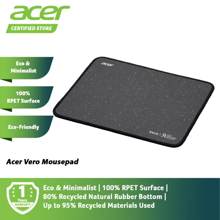 Acer Vero Mousepad AMP121 Black - GP.MSP11.00B