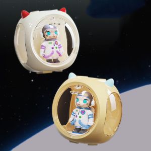 ZENGD Nhựa Hộp nhỏ hình viên nang không gian Tường/ bàn Trong suốt Hộp đựng nhân vật hành động Đa năng Chống bụi Hộp Trưng Bày hình Dành cho gia đình