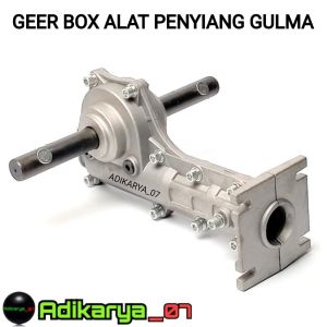 Gear box penggembur tanah mini tiller gear box alat penyiang gulma gearbox mini tiller gear box