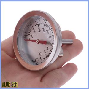 bluesea Nhiệt kế đo nhiệt độ lò nướng BBQ bằng thép không gỉ